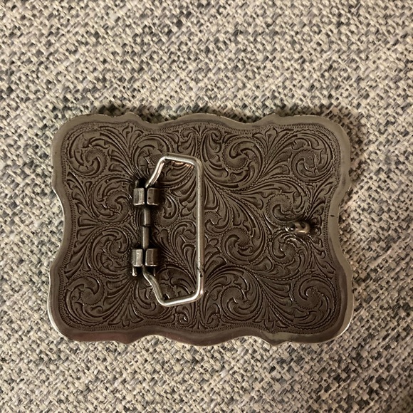 Religious Rodeo Cross Belt Buckle - Picture 2 of 2